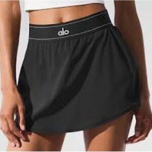 Black ALO mini skirt-small